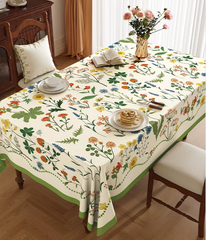 Elara Soft Draped Luxury Tablecloth