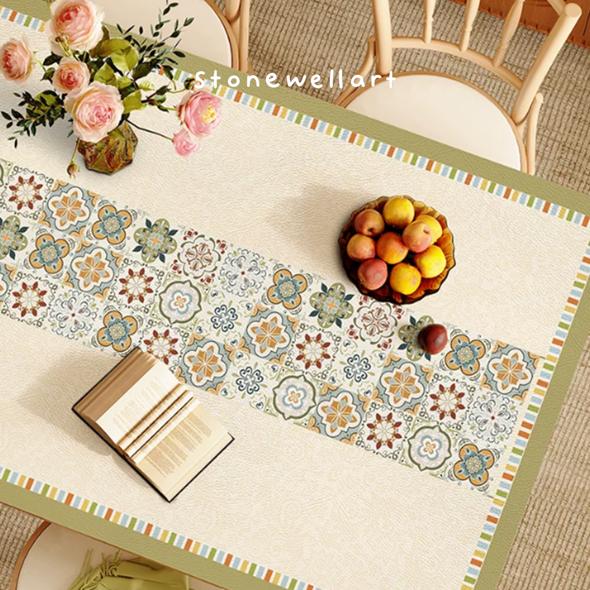 Evelyn Classic American Style Table Cover