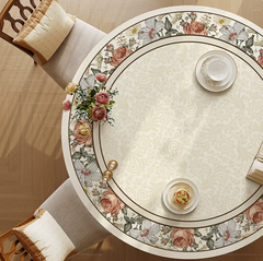 Amelia Vintage Round Dining Pad
